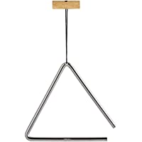 Nino Percussion NINO551 - Triángulo de acero- color plateado- 15.2 cm